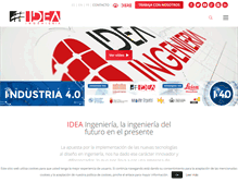 Tablet Screenshot of ideaingenieria.es